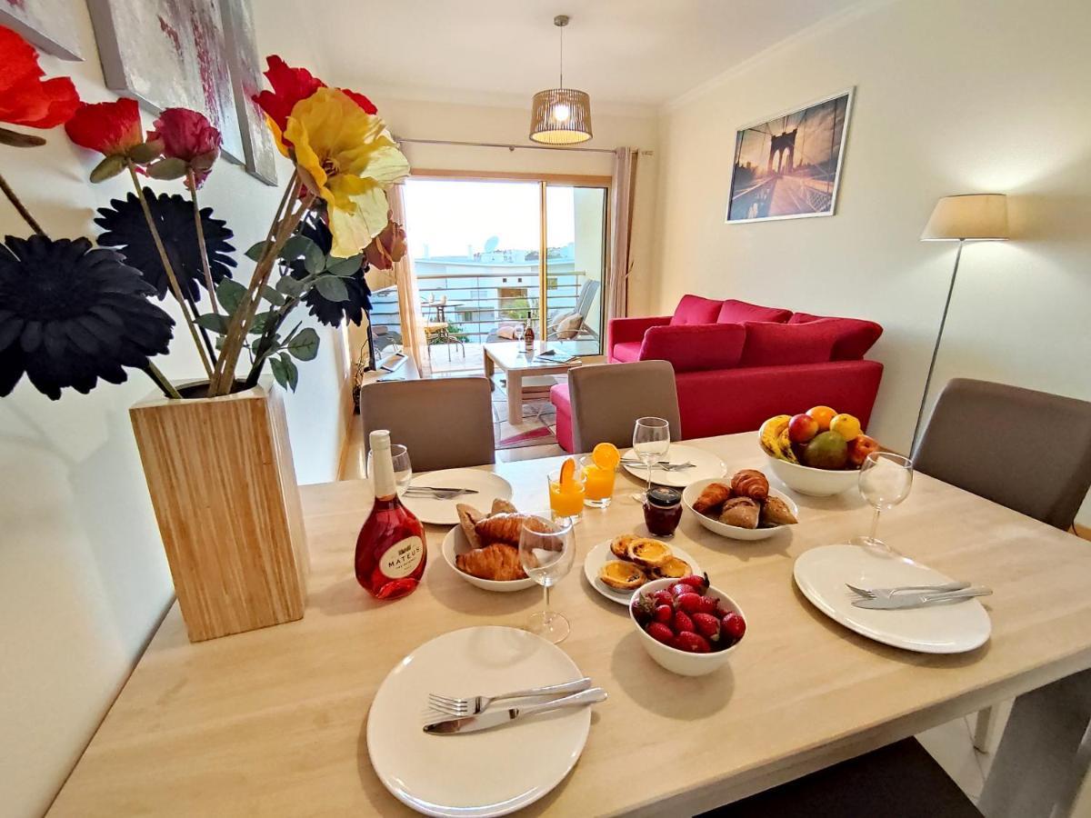 Modern Ocean, Garden & Pool View Condo By Becherish Albufeira Esterno foto