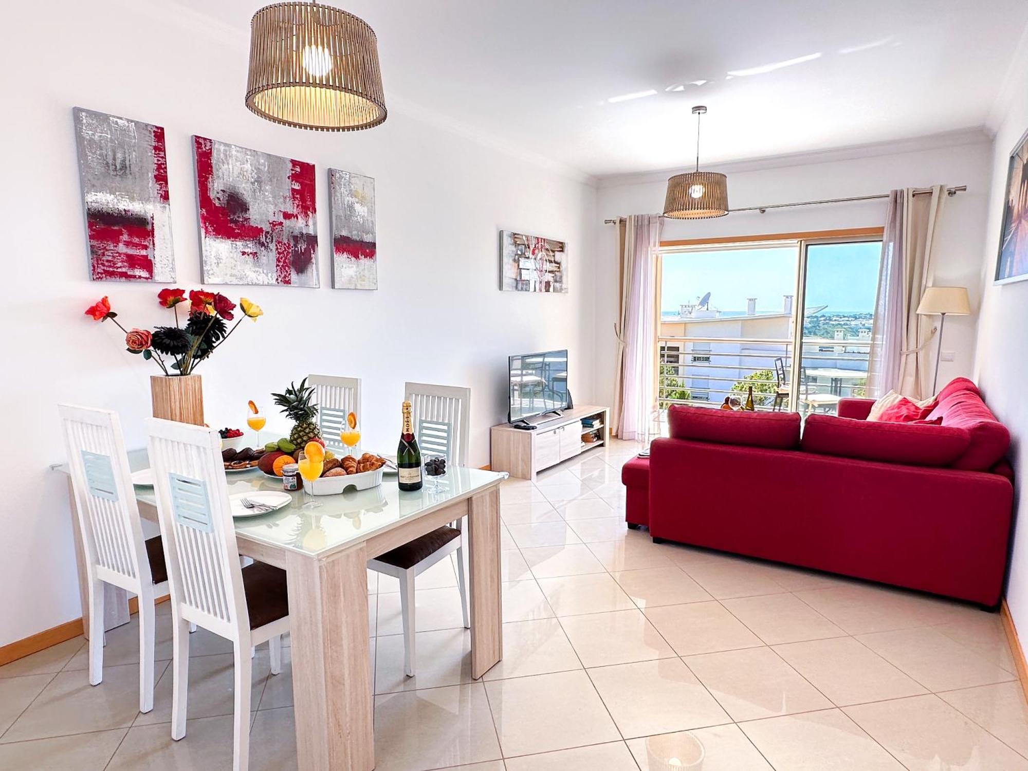 Modern Ocean, Garden & Pool View Condo By Becherish Albufeira Esterno foto